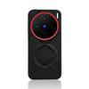 For Vivo X200 X200s Pro Mini Ultra Case Diamond Pattern Leather Magsafe Individual Metal Keys Matte Anti-Slip Grip Soft Cover
