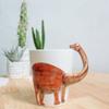 Kubek ceramiczny 3D stereoskopowy nowy z uchwytem malowidła kubek ze zwierzętami triceratops krab kubek śniadaniowy na herbatę/kawę/mleko kubek