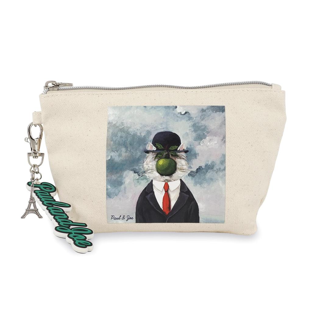 PAUL & JOE Multi Pouch PJA-P1421 Canvas Blue - Vibrant Travel Essential