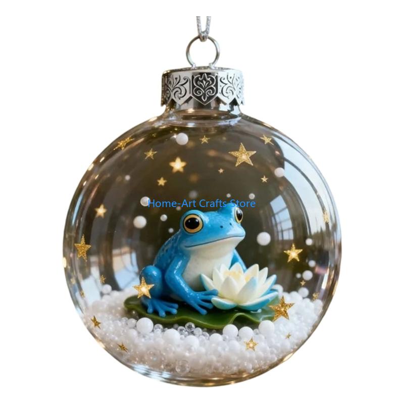 Y3NA Festival Animal Hanging Ornament for Christmas Tree Tabletop Mantels Display 2025 New Dropping