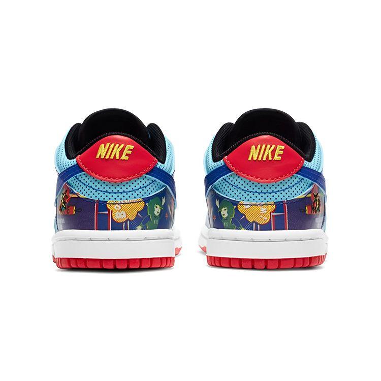 Nike Dunk Low BT Capodanno Cinese - Scarpe da Ginnastica per Bambini Petardo Rosso Copa Iper-Blu DD8480-446