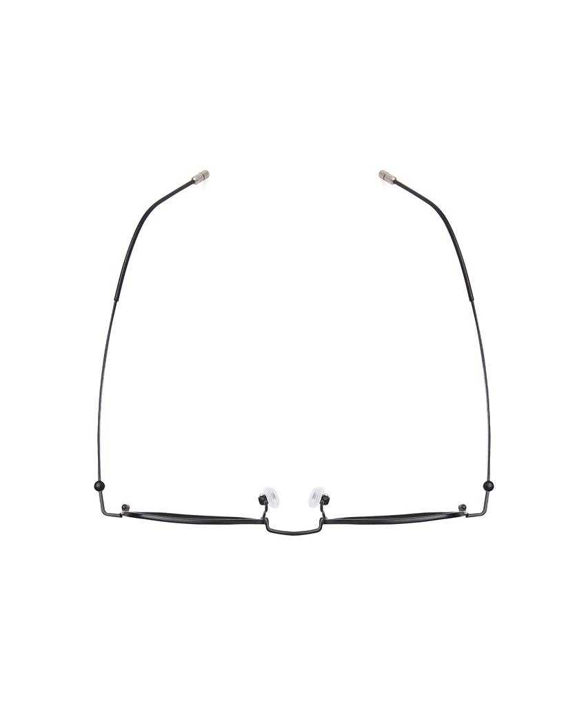 Loulou R Eye 181 Round Hinge Glasses 50 Black
