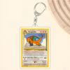For Pokemon Elf Qikchu Dark Charmeleo Arcanine Beedrill Original Acrylic Selfmade Cartoon Anime Keychain Pendant Toy Gift 5cm