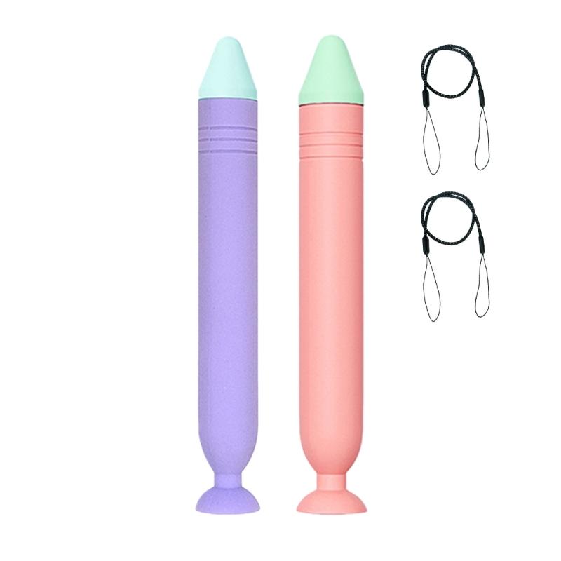 Lightweight Child Friendly Digital Writer Styluses Pen Constructed Of Gentle Silicone Material Plus Convenient Lanyard