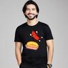Discount Funny Hot Dog Tshirt Bbq Graphic Short Sleeve T Shirt Labor Day Crewneck 100 Cotton Tees For Unisex Tops Shirts Outdoor