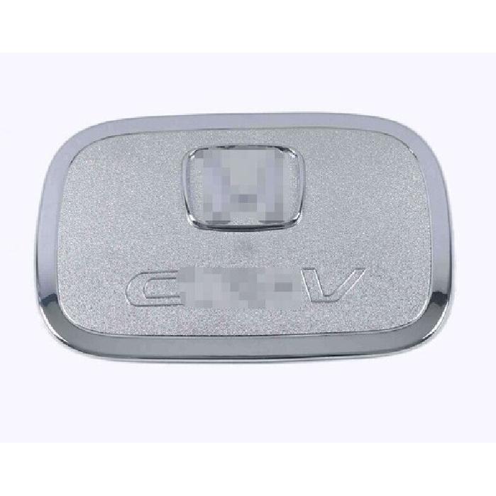 For Honda CRV CR-V 2017-2022 Chrome&Silver Exterior Side Fuel Oil Tank Cap Cover