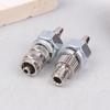 Luer Lock Adapter Fitting Dispenser Connector Through Board Mounted Fixed Adapter Needle Conversion Gas Pipe Brass Metal_