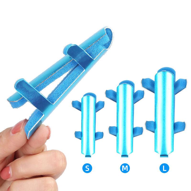 Aluminum Alloy Finger Fixation Splint Finger Bone Dislocation Fixation Belt Insufficient Straight Orthosis Finger Guard