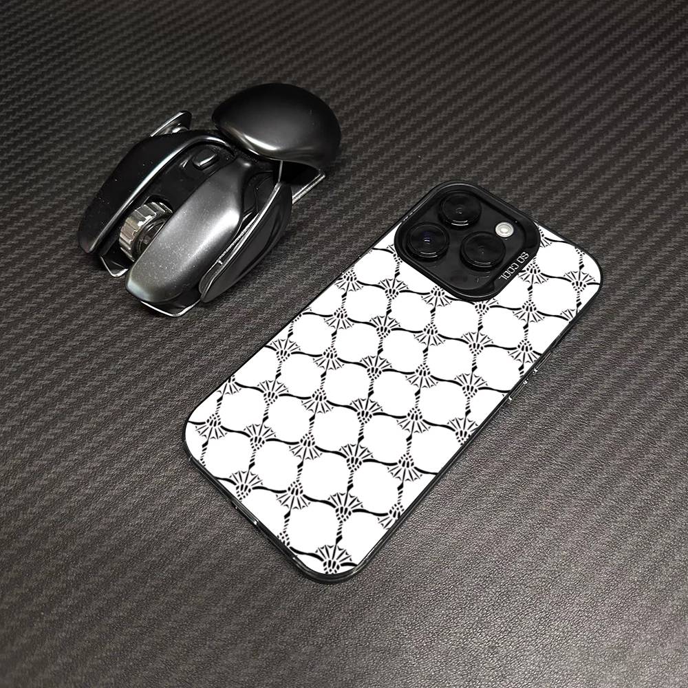 Famous Printed J-JoopS Logo Phone Cases For IPhone 17 16e 15 14 13 12 11 Plus Pro Max ProMax Colorful Covers