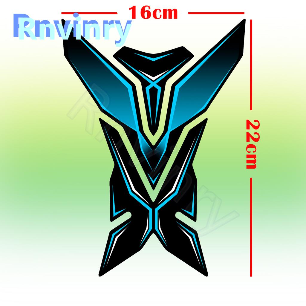 3D Motorcycle Body Fuel Tank Pad Protector Stickers For Z650 Z300 Z250 Z125 Z1000 Z400 Z900 Z800 Z750 ER6N R1 R6 XJR YZF