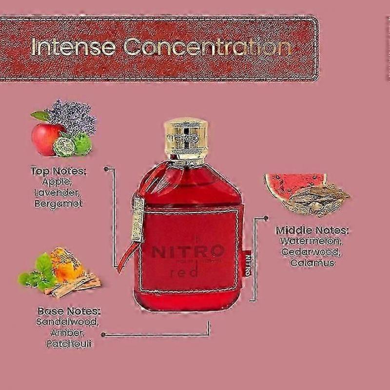 100ML Nitro Red Parfum 3.4 Oz / 100ml Eau De Parfum