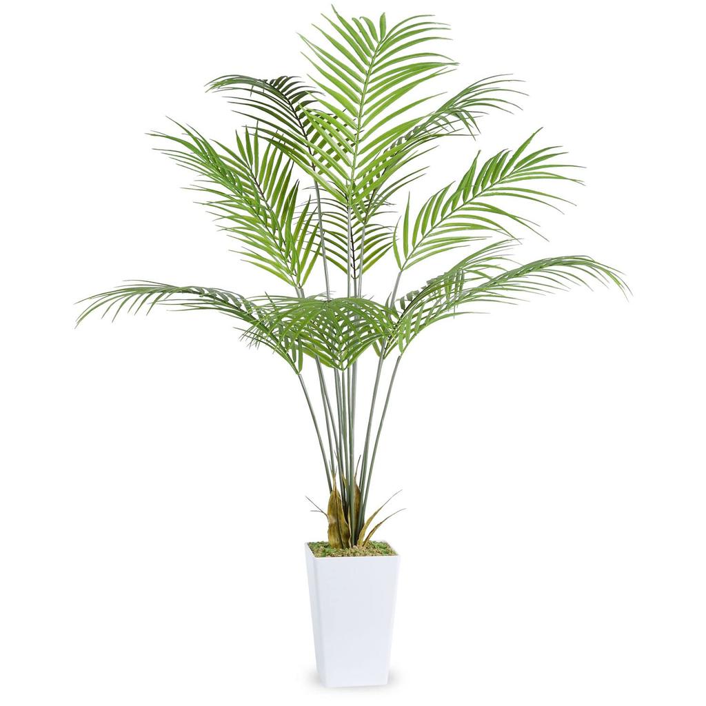 Artificial House Fake Tropical Palm Artificial House Air Inches Plants, Green, Trees, Flowers, Trees, Photocatalyst, Purifier, Deodorizer,