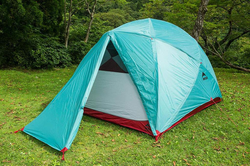 MSR Outdoor Climbing Camping Tent Habitude 6 Green for 6 People Japanese 37029 [Genuine Product]
