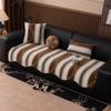 French Premium Sofa Cushion  New Four-Season Universal Straight Row Special-Shaped Seat Cushion Fixed Non-Slip Sofa Cover
