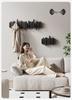 Massivholz Klaviertasten Garderobe - Wandhaken für Schlafzimmer, Flur oder Eingangsbereich