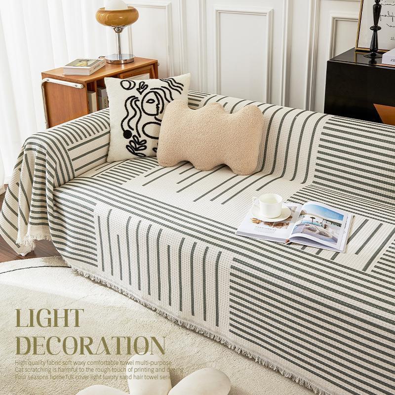 Sofa Stofftrekk, Sofa Pleddtrekk, Full Dekning Sofa Trekk, Helårs Universalpute