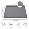 Custom Silicone Protective Mat for Washing Machines - Scratch-proof, Waterproof, Dustproof, Non-slip, Roller Dryer Storage Mat