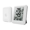 ORIA Digital Thermometer LCD Indoor Outdoor Thermometer Temperature Wireless Temperature Sensor Thermometer for Home Office Room
