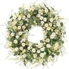 ABS Vibrant Front Door Wreath For Spring Wildflowers In Full Bloom Wedding Wreaths For Front Door