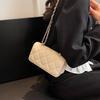 Rhombus Chain Small Bag Women's 2026 New Versatile Fashion Niche Single Shoulder Messenger Commuter Bag