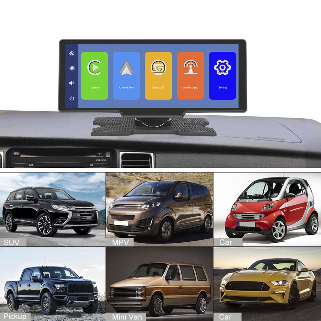 10.26inch HD Car Display Car Navigation System CarPlay all-in-one Machine Camera