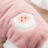 1pc-Pet autumn and winter warm thick vest with cute lamb embroidery pattern