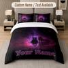 Custom Name Solo Leveling 3Pcs Duvet Cover Set Personalized Text Bedding Pillowcases Bedroom