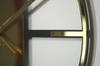 Unique gold metal wall clock 50cm