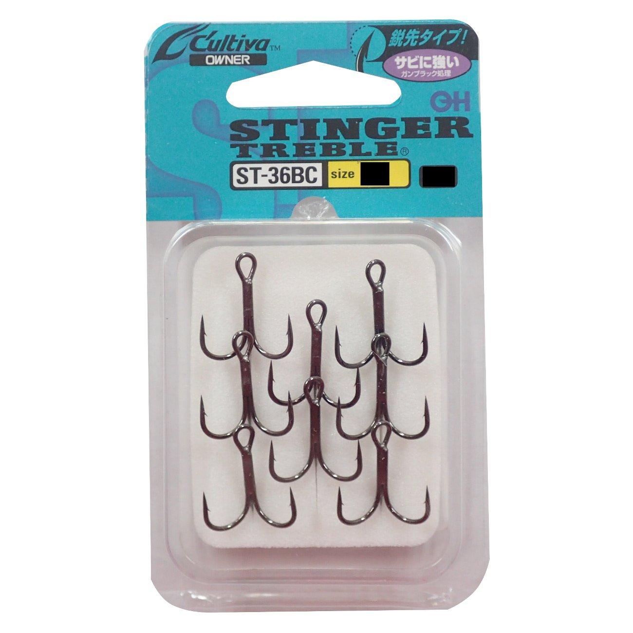 OWNER Hook Cultiva ST-36BC Stinger Triple Hook No. 6 Gun 6