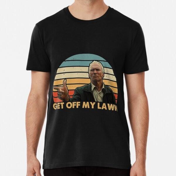Clint Eastwood Get Of My Lawn Gran Torino T-Shirt XXL