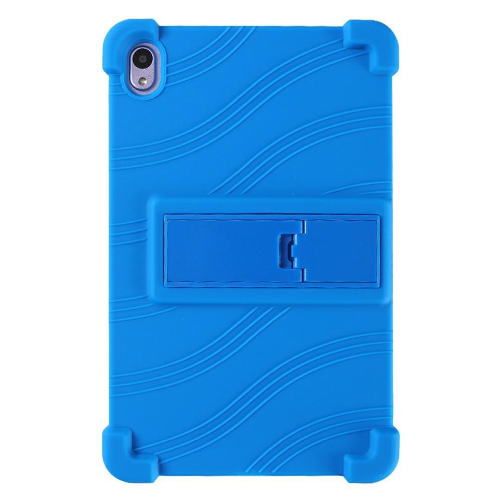 For Walmart Onn 8 inch (2024) Silicone Case with Kickstand Rugged Protective Cover