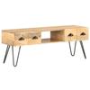 VidaXL Meuble TV 120x35x45 cm Bois solide de manguier
