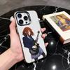 K-K-ON Music Y-Yui H-Hirasawa-yh  Phone Case For iPhone 17,16,15,14,13,12,11 Plus,Pro Max,XS,Colorful Silver Black Cover