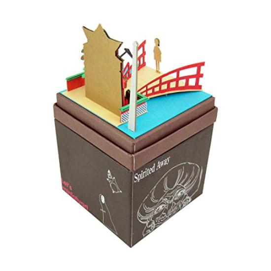 Sankei Studio Ghibli Mini Chihiros Reise ins Zauberland Yuya und Chihiro Papierbasteln Nicht Maßstabsgetreu MP07-11