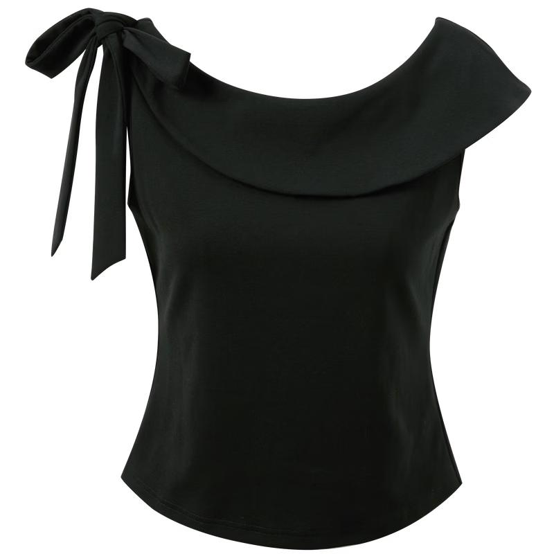 Sancai Women s Tencel Blend Slim Fit Short Sleeve T-Shirt M