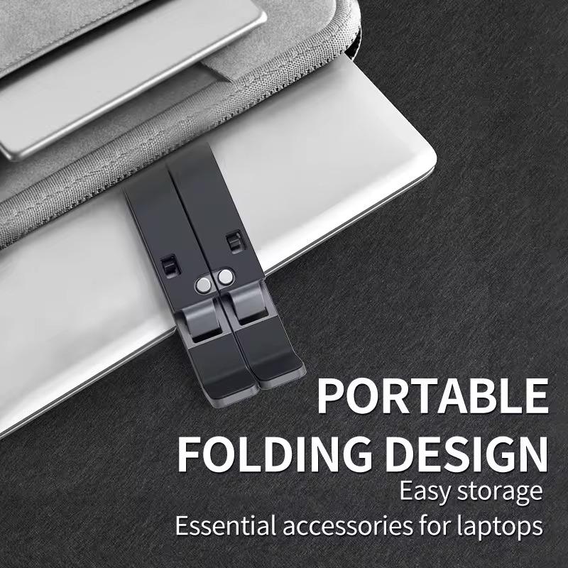 Foldable Laptop Stand 6-gear Adjustable Portable Notebook Bracket Support Base Aluminum Alloy Holder for Macbook Laptop Accessories