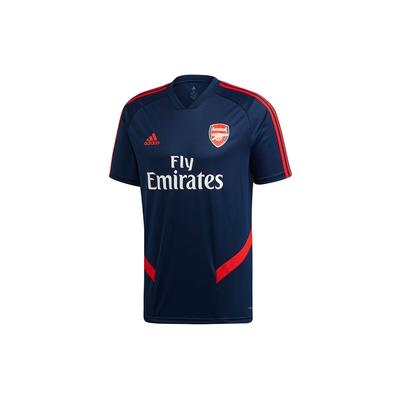 Training Casual Soccer Short Sleeve T-Shirt Men Tops Navy-Blue EH5700