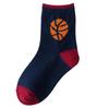 Boys' Cartoon Basketball Mid-Calf Cotton Socks - Spring & Autumn Style