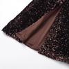 2026 European & American Style Sequin Embellished Skirt