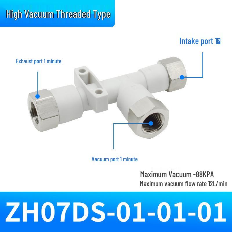 Vacuum Generator Suction Valve Pneumatic Negative Pressure Generator CV15hsZU05ZV ZH10BS