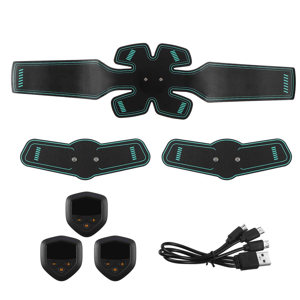 Vibration Fitness Massager Abdominal Muscle Stimulator Toner Home Gym Electrostimulation ABS Trainer EMS Training Apparatus