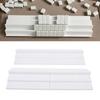2 Sets Folding Double Mahjong Rack Set with Exposure Area 2 Player Mahjong Tile Racks for Tiles Up To 1.5 Inches