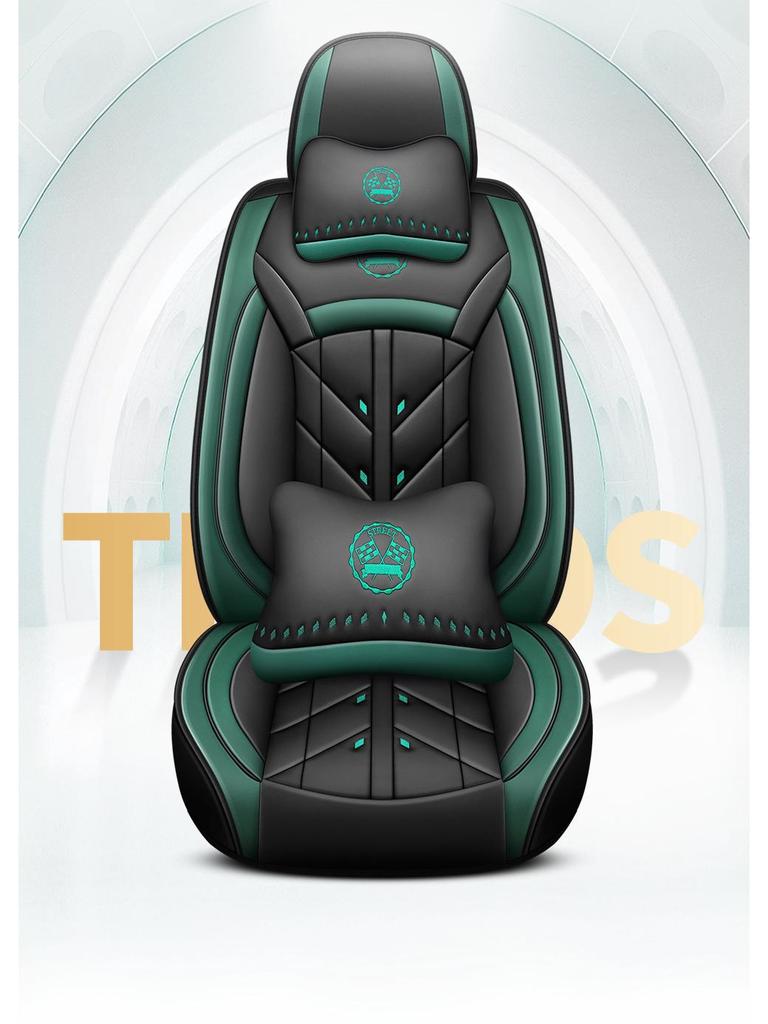 Universeller Leder-Autositzbezug für Great Wall & Haval Modelle: Cannon, H6, Big Dog, M6, First Love, F7 - Voller Kissenbezug