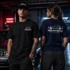 Four-Eye Faithful Mustang T-Shirt and Kids Tshirt, 1979-1986 Foxbody Streetwear, Front Back Print
