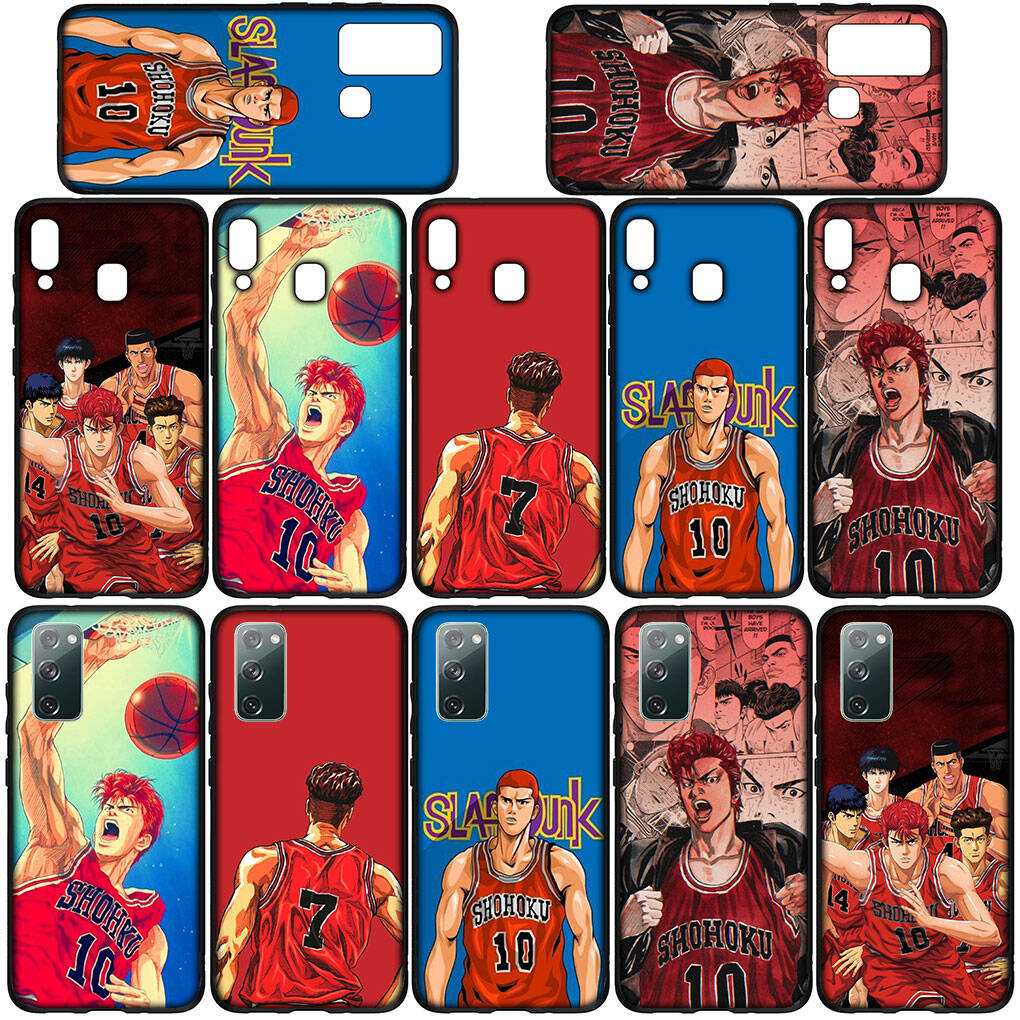 Für Motorola Moto Edge 70 60 50 G54 G86 Samsung Galaxy S25 iPhone 17 16 15 Xiaomi Redmi Note 14 13 Pro Max Handyhülle Slam Dunk Basketball Cover
