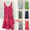Premium Quality Womens Summer Casual Swing Sundress Sleeveless Boho Tunic Dress For Plus Size Elegance
