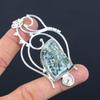 Trillion Tree Agate Gemstone Ethnic Daughter Pendant Jewelry 925 Sterling Silver