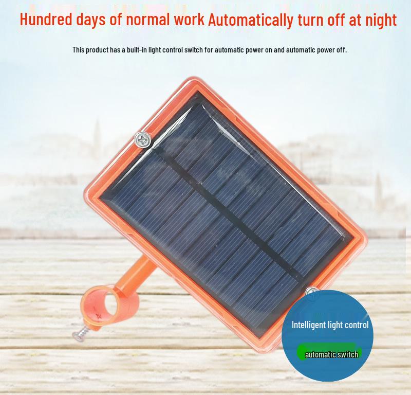 Intelligent Solar Bird Repeller Voice Box for Orchards and Farms
