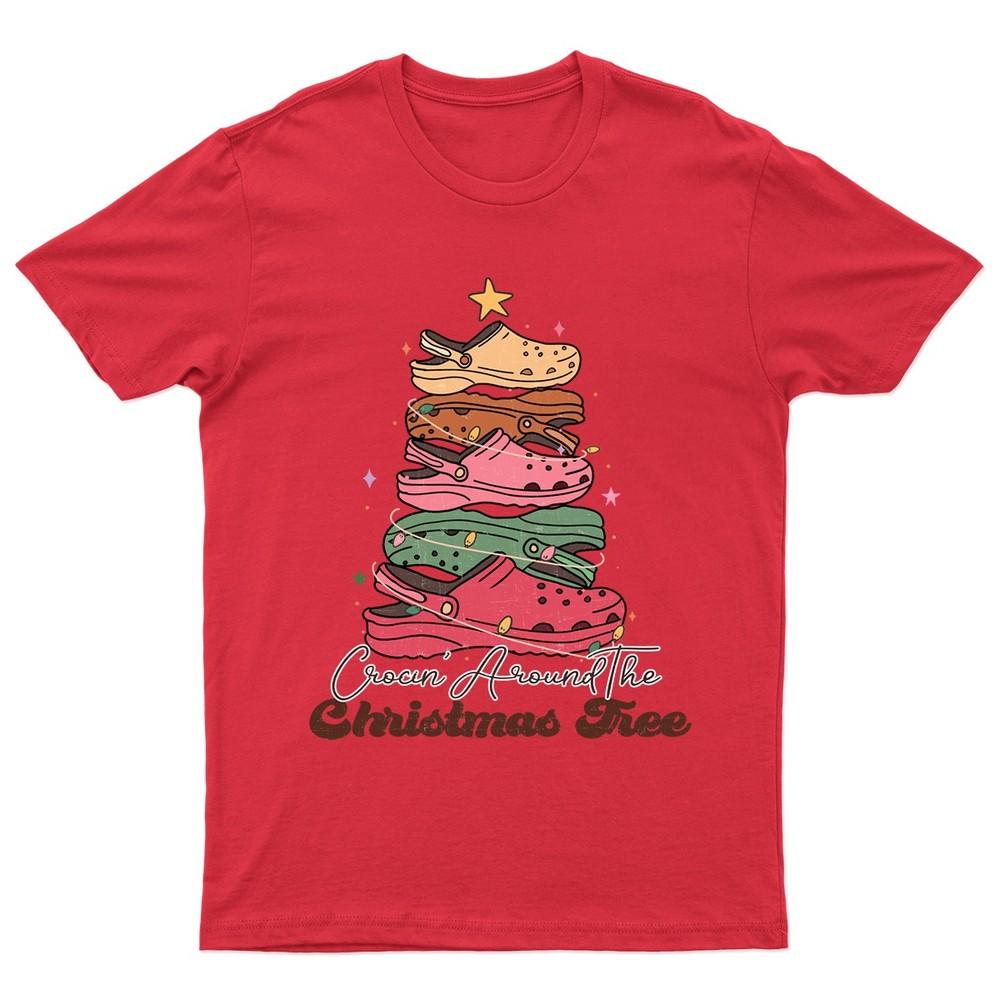 Crocin Around The Christmas TShirt Unisex Gift Retro Seasonal Funny Xmas S