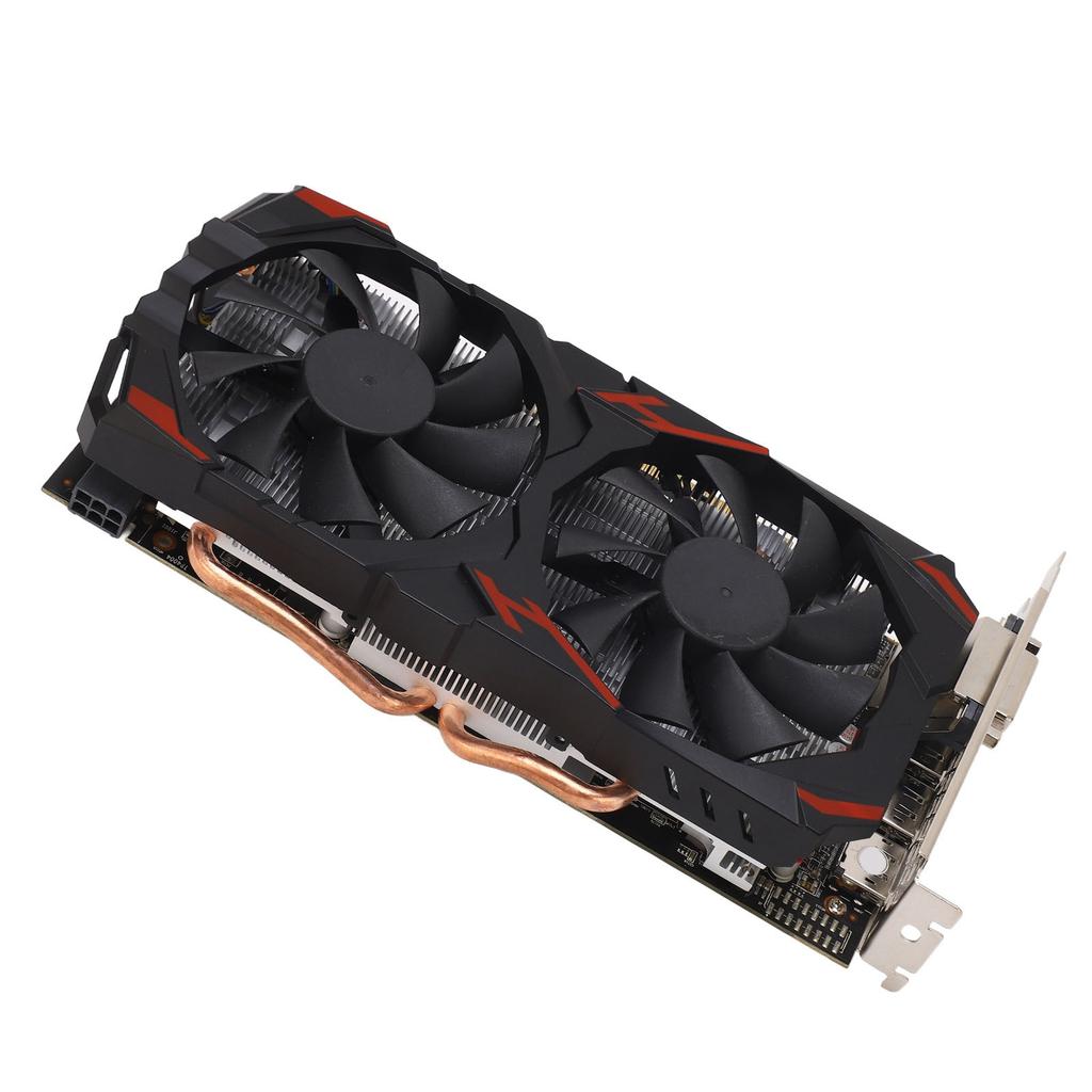 RX 580 8GB 256BIT Computer Gaming Graphics Cards Quiet Plug and Play Graphics Card with Dual Fans for Desktop PCs 580